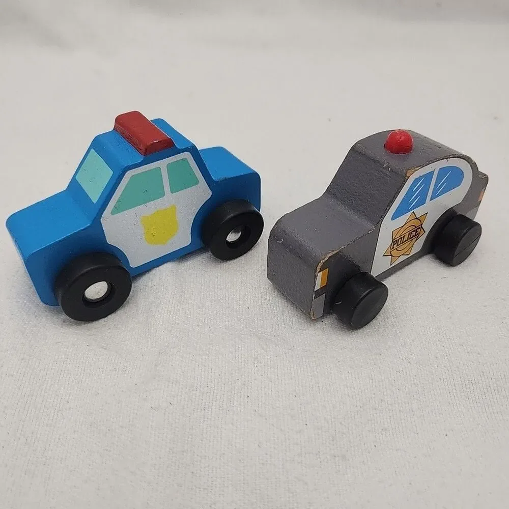 Cars Chunky Wooden Vehicles Horizon Group Mellisa & Doug Plantoys 7 Bundle Wood